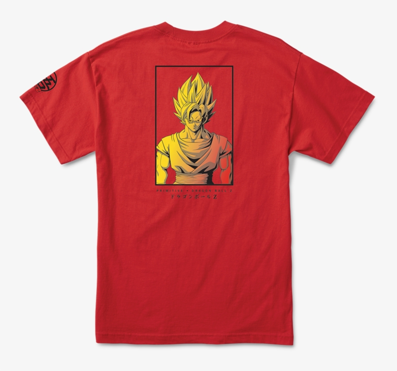 Papho1830 Goku Saiyan Style Ss Tee Red B 800x Ff09c273 - Gilgamesh T Shirt, transparent png #6300745