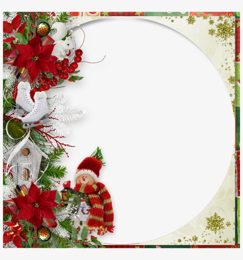 The Joy Of Christmas - Frame Christmas Frame Png, transparent png #6301784