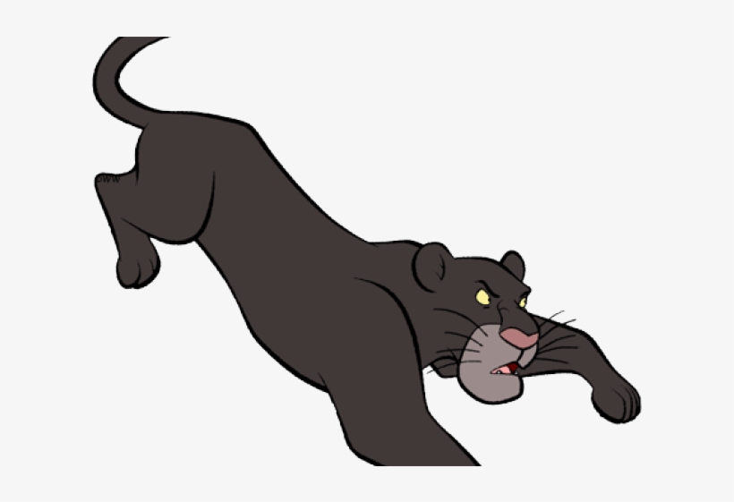 The Jungle Book Clipart Bagheera - Bagheera, transparent png #6302282