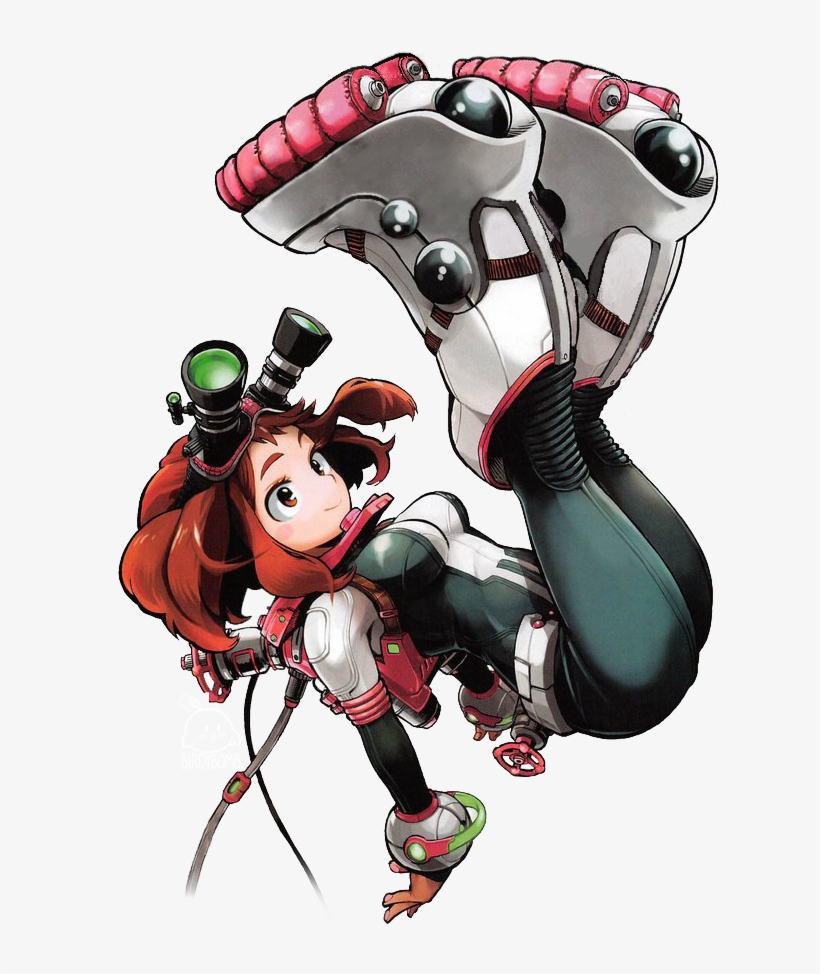 That Giorno Giovanna, Whom I Hate Ch - Ochako Uraraka Official Art, transparent png #6302341