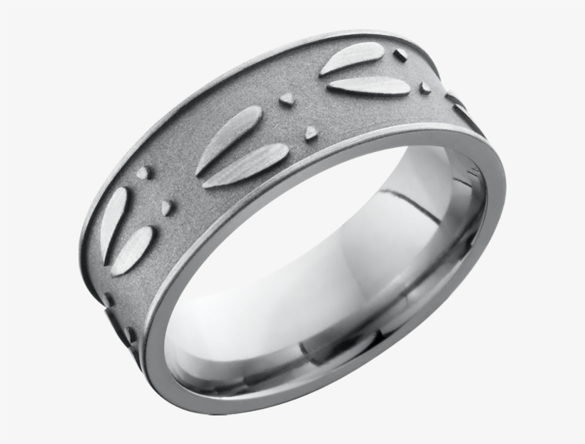 For Live Assistance Call - Lashbrook Titanium Wedding Ring With Deer Tracks, transparent png #6302459