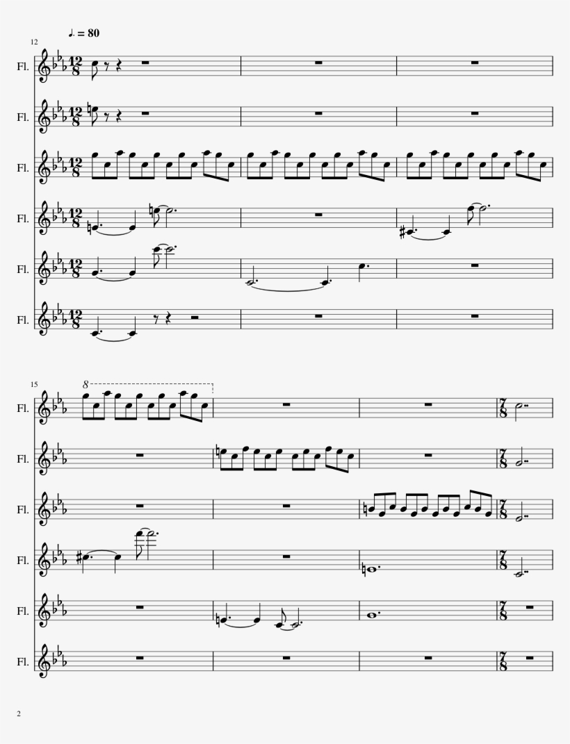 Fantastic Beasts Main Titles Sheet Music Composed By, transparent png #6303156