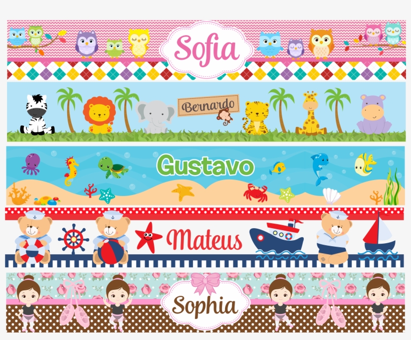 Faixas Decorativa - Borda Decorativa Bela E A Fera, transparent png #6303217