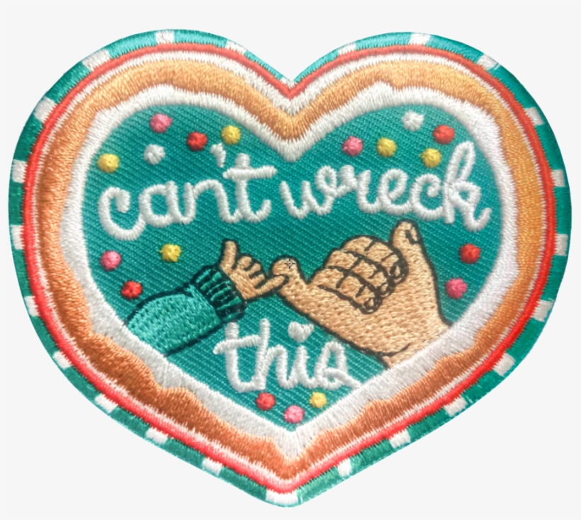 "can't Wreck This" Wreck It Ralph Inspired Patch - Needlework, transparent png #6303276