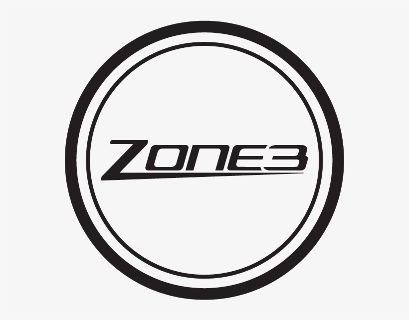 Zone3 Circle Logo Bl - Zone 3 Swim Buoy Hydration Control, transparent png #6304229