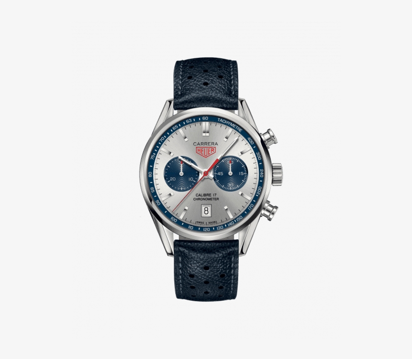 Tag Heuer Carrera Calibre 17 Automatic Chronograph - Jack Heuer Carrera 17, transparent png #6306428