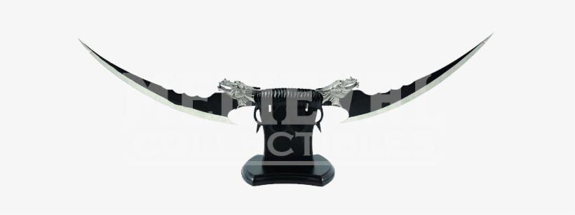Double Bladed Dragon Knuckle Dagger - Blade, transparent png #6307084