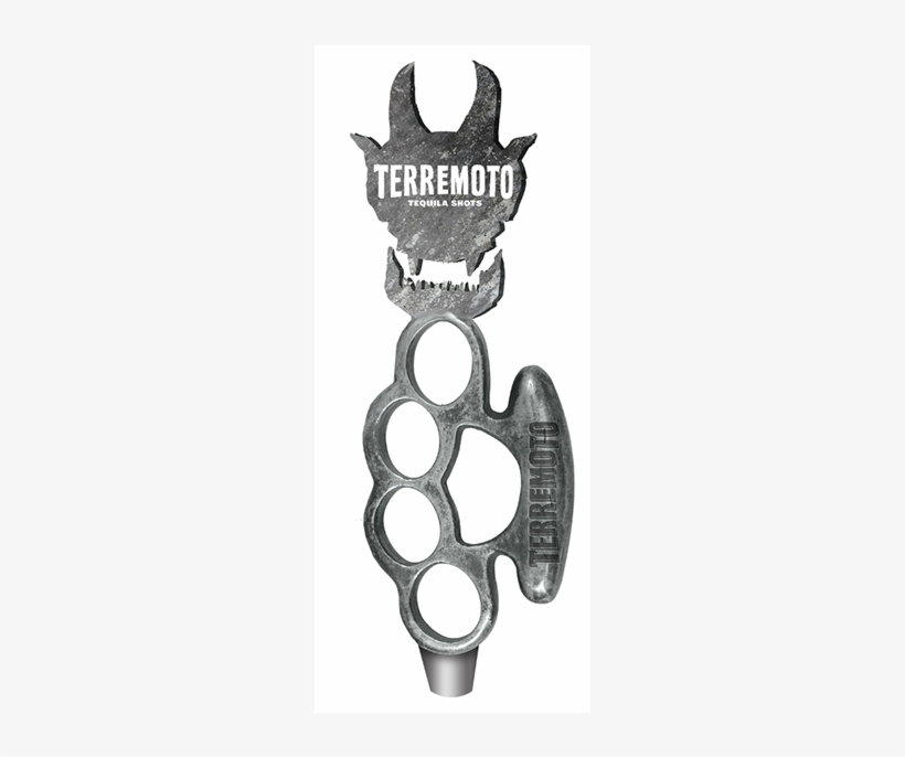 Devil Head Logo From Bottle Packaging Brass Knuckles - Illustration, transparent png #6307608