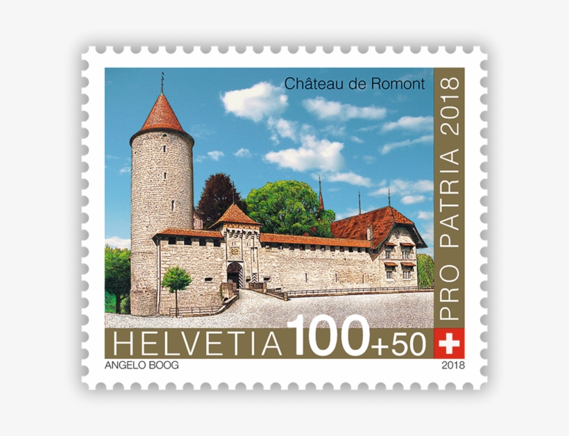 Fortresses And Castles The Final Chapter - Briefmarken Schweiz Burg, transparent png #6307664