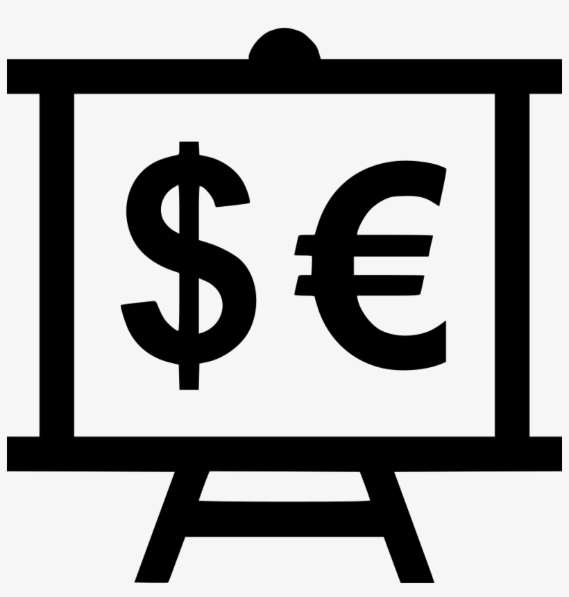 Teach Learn Euro Sign Professional Presentation Business - Noun Project Sales, transparent png #6307976