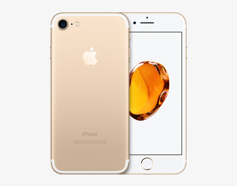 Previous - Apple Iphone 7 - 128 Gb - Gold - Unlocked - Cdma/gsm, transparent png #6308749