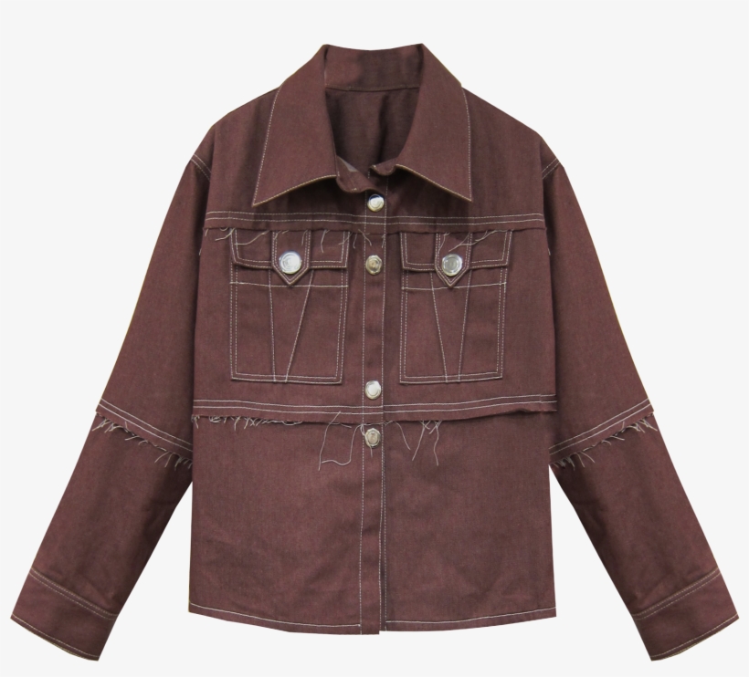 Bot Silver Button Up Shirt - Barry Deck Jacket, transparent png #6308937