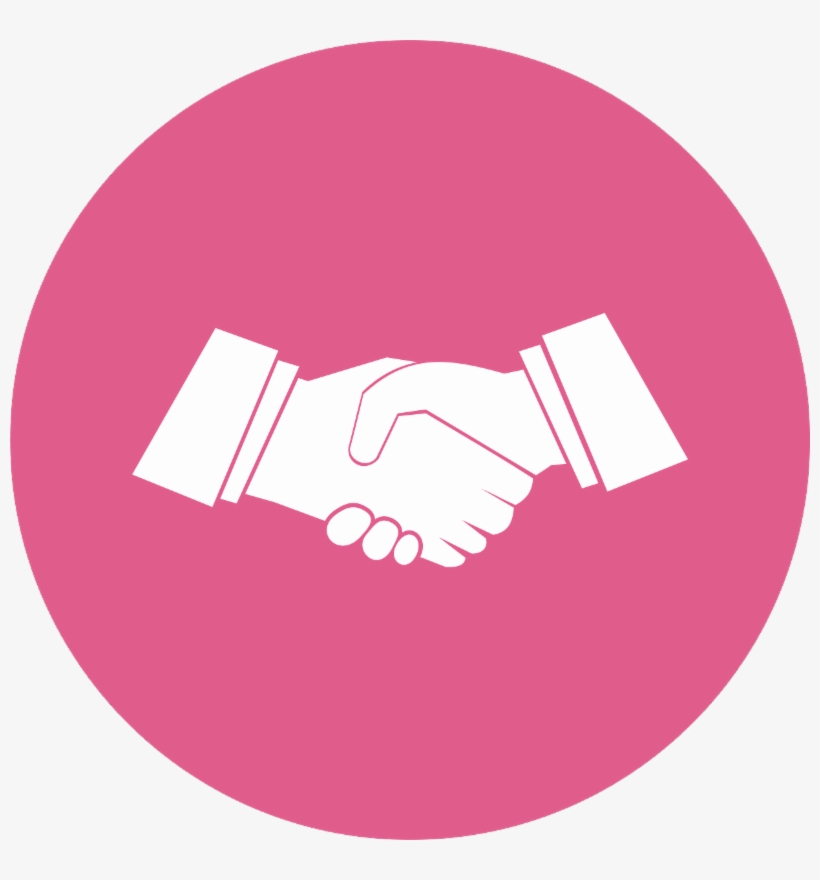 Larexc Welcomes New Board Members - Red Shake Hand Vector, transparent png #6309557