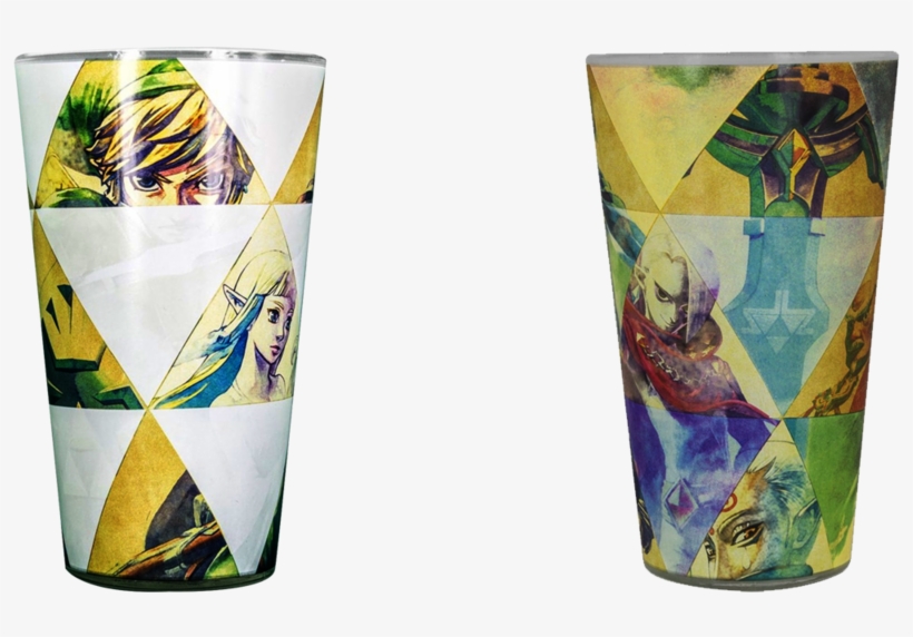 Vaso The Legend Of Zelda Skyward Sword - Legend Of Zelda Hyrule Colour Change Glass, Multi-colour, transparent png #6310726