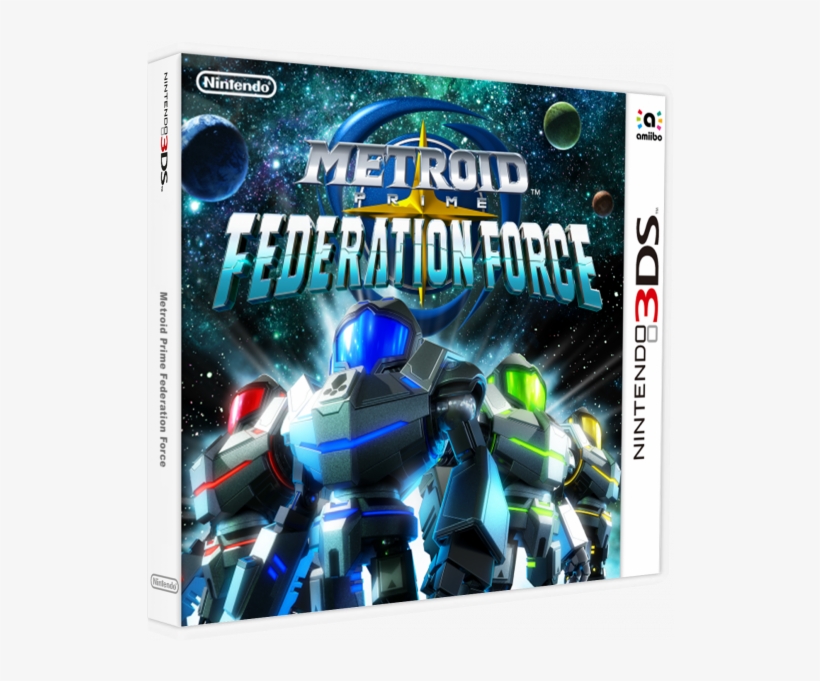 Federation Force - Metroid Prime Fed Force 3ds, transparent png #6310728