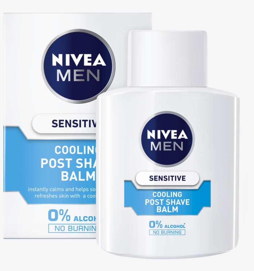 Nivea Men Sensitive After Shave Balm, transparent png #6311516