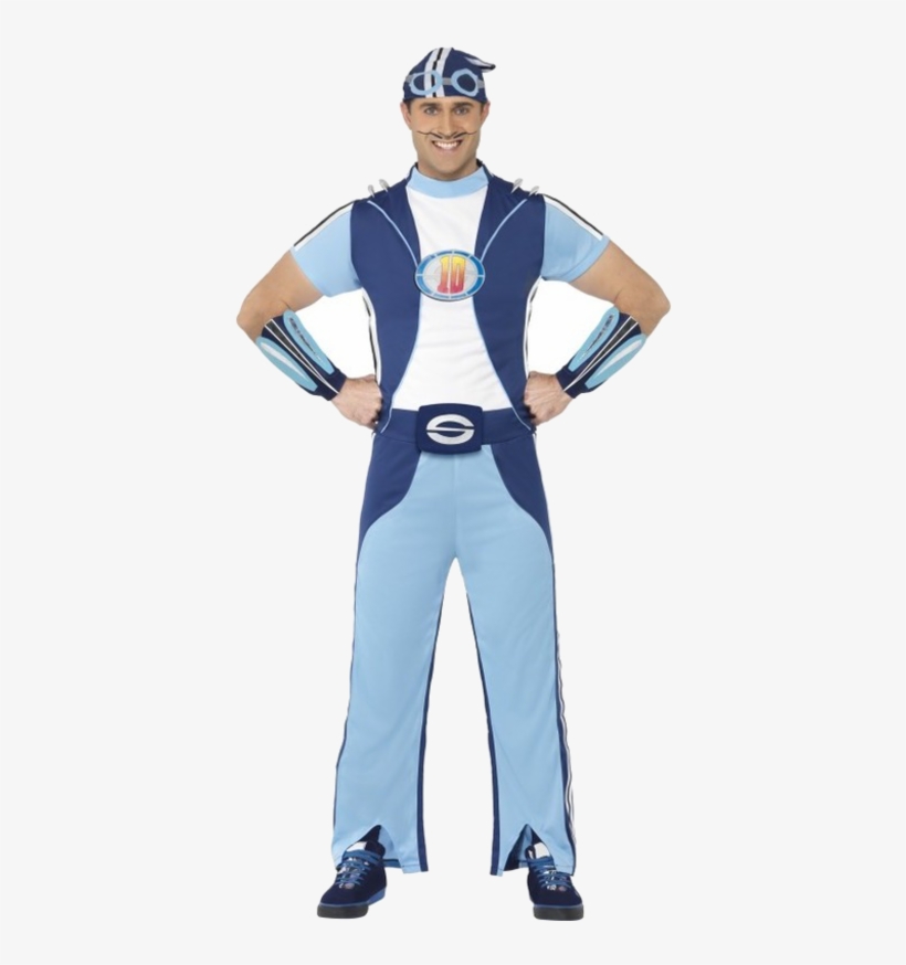 Sportacus Lazy Town Costume Jokers Masquerade - Lazy Town Halloween Costumes, transparent png #6311640