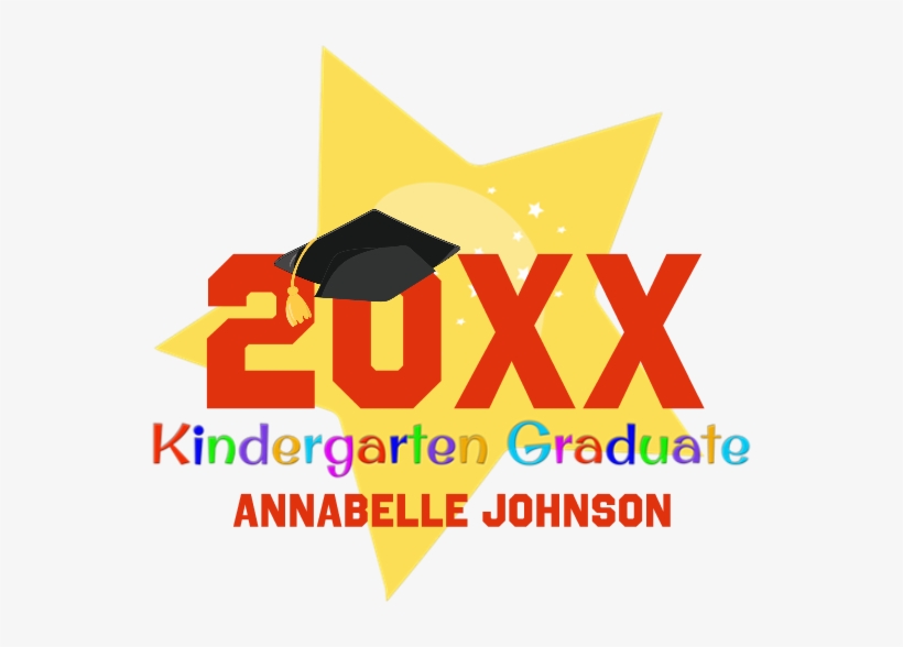 Personalized Kindergarten Graduation Pillow Case - Personalized Kindergarten Graduation Ornament, transparent png #6312377