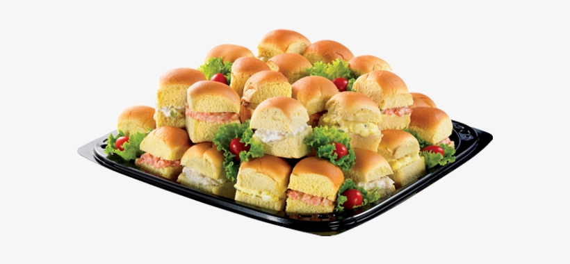 Delicatessen Buffet Chicken Salad Breakfast Sandwiches - Walmart Deli Slider Trays, transparent png #6312937