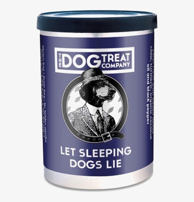 Let Sleeping Dogs Lie Tin Of Calming Dog Treats - Dog Treat Company - Calming 1 Sacchetto 40,00 Gr, transparent png #6312939