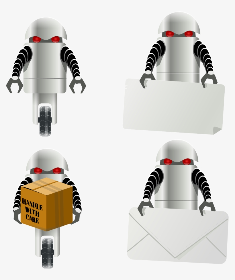 Robot Clipart, Vector Clip Art Online, Royalty Free, transparent png #6315172