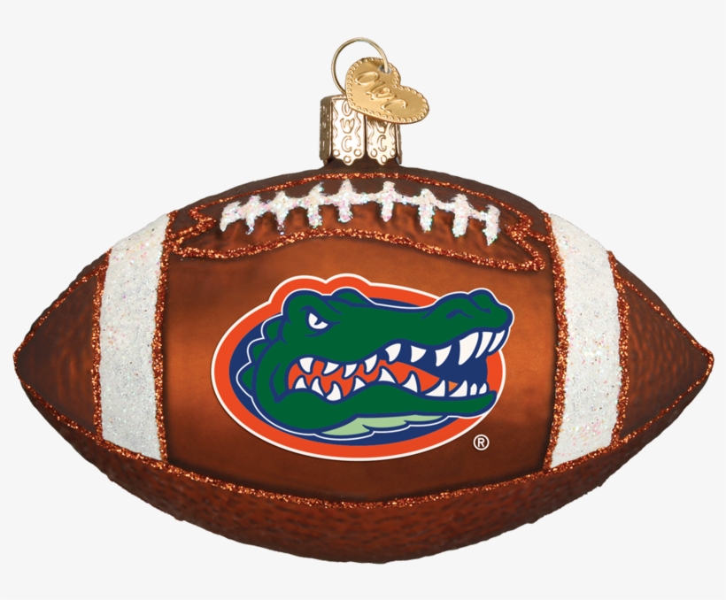 Old World Christmas Gator Football Ornament - Florida Gators, transparent png #6315532