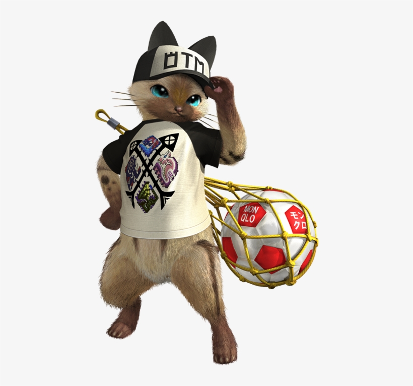 Football Neko - Monster Hunter Generations August Dlc, transparent png #6316218