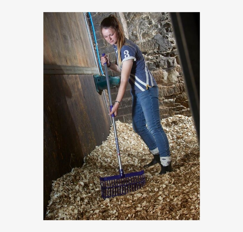 Faulks Manure Fork Has 4 Strong Steel Tines And A Lightweight, - Mulch, transparent png #6316272