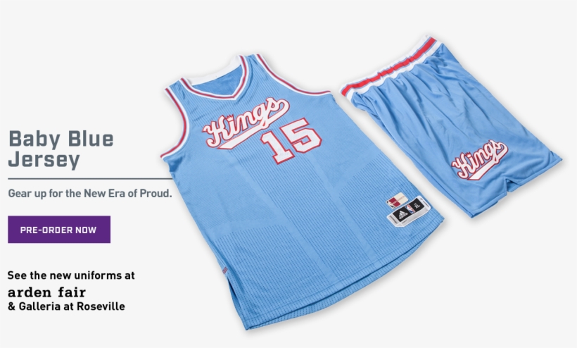 kings baby blue jersey