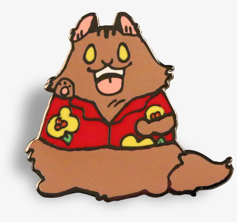 Breaking Cat News Enamel Pin - Cartoon, transparent png #6317237