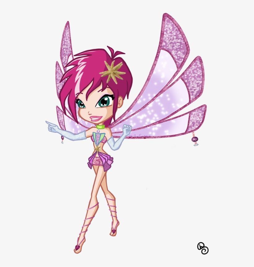 Winxsuperfan Images Tecna Chibi Hd Wallpaper And Background - Những Hình Ảnh Chibi Flora, transparent png #6317919