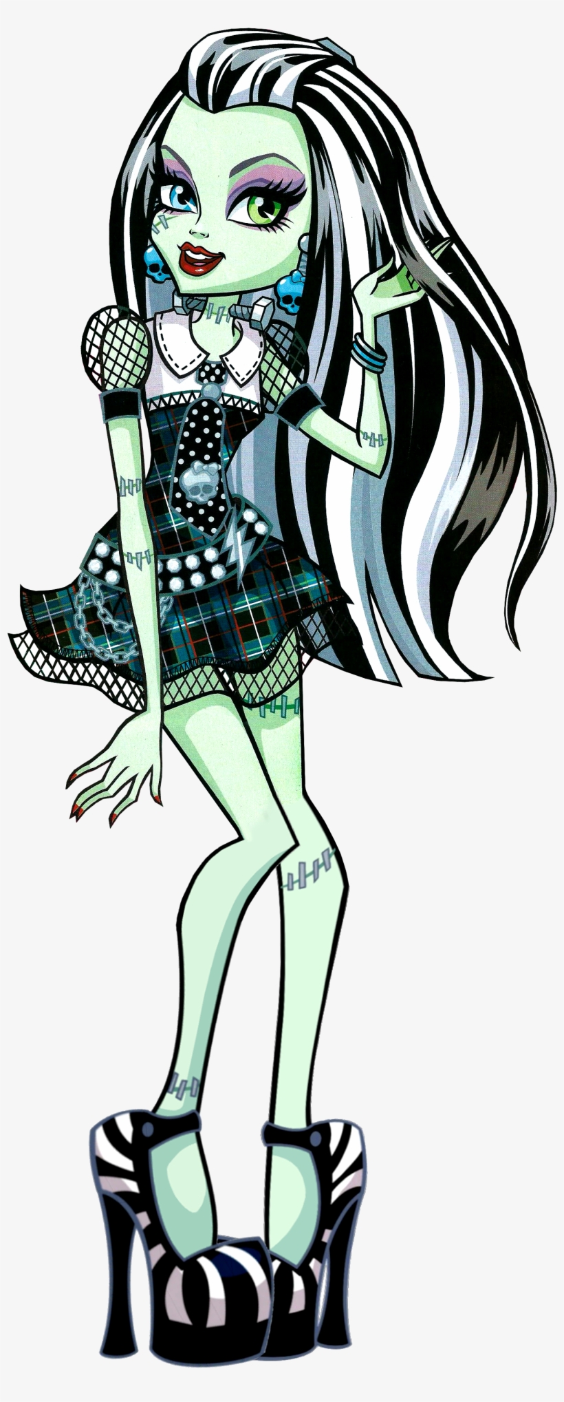 A Imprimer, Contenus Gratuits À Imprimer, Deguisement - Frankie Stein De Monster High, transparent png #6318072