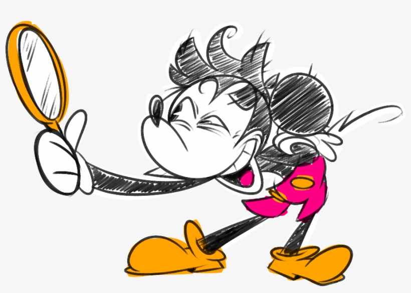 [sketch Dailies] Slick Mouse Hairbased On This Picture - Cartoon, transparent png #6318133