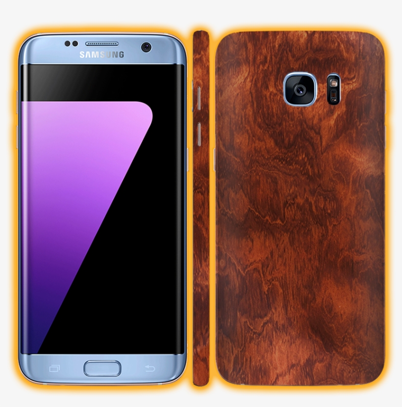 Galaxy S7 Edge - Samsung Galaxy S7 Edge Blue Coral 32gb On Three With, transparent png #6319165