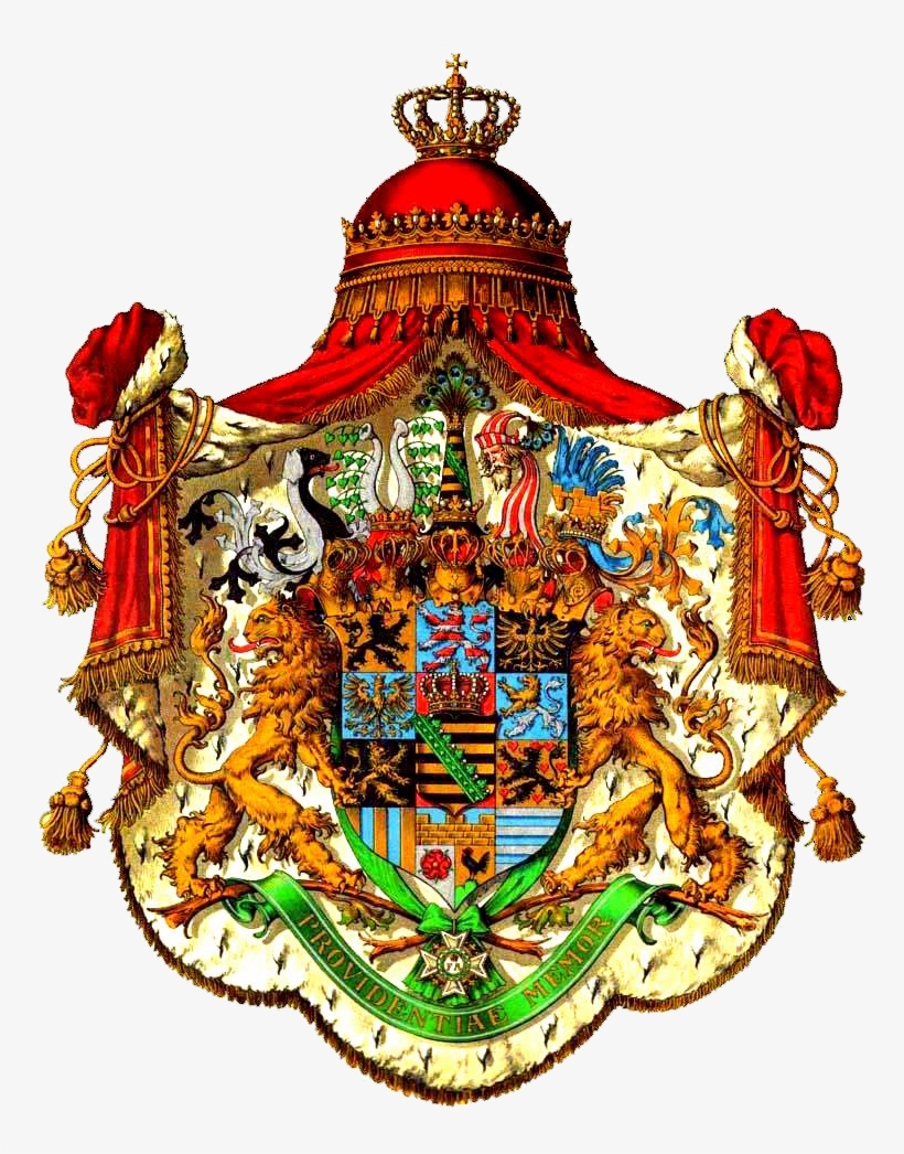 Coat Of Arms Of Wettin House Albert Line - House Of Wettin, transparent png #6319218