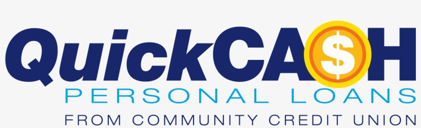 Quick Cash Personal Loans From Community Credit Union - Quick Cash Logo, transparent png #6319603