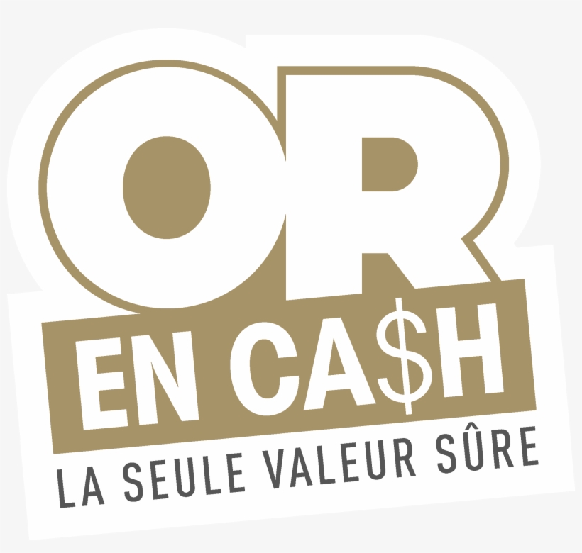 Or En Cash - Cash, transparent png #6319897