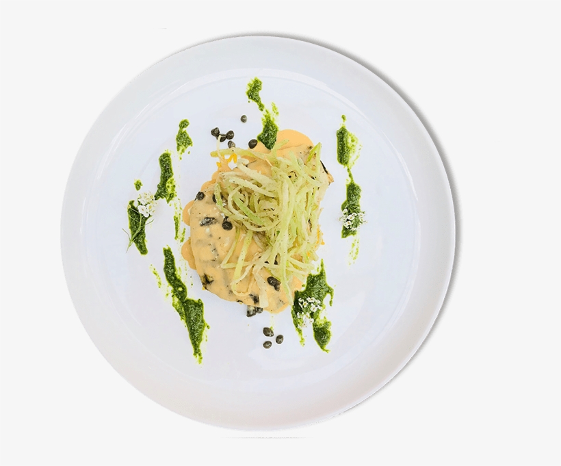 Pacific Swordfish Picatta - Capellini, transparent png #6320369