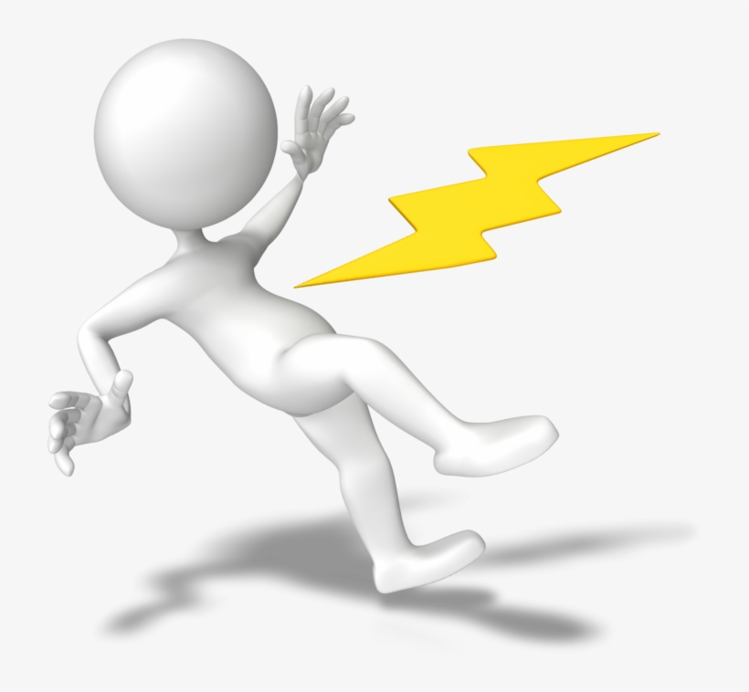 Electricity Clipart Electricity Safety - Carga Electrica Para Dibujar, transparent png #6320421