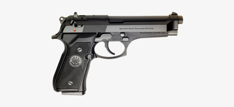 Beretta 92 Fs 9mm, transparent png #6320778
