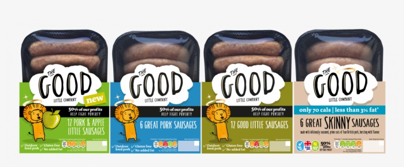 Good Little Company Products Don't Contain Any Added - Good Little Company Sausages, transparent png #6323327