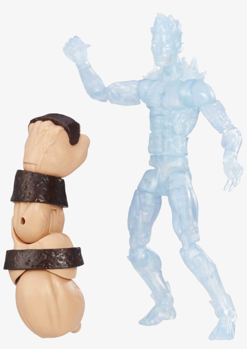 X-men - Marvel 6 Inch Legends Series Iceman, transparent png #6323777