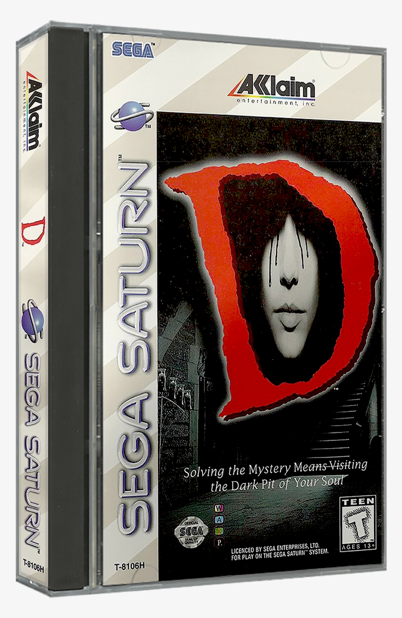 Sega Saturn Usa 3d Box Pack - Sega Saturn Mystery Games, transparent png #6323888