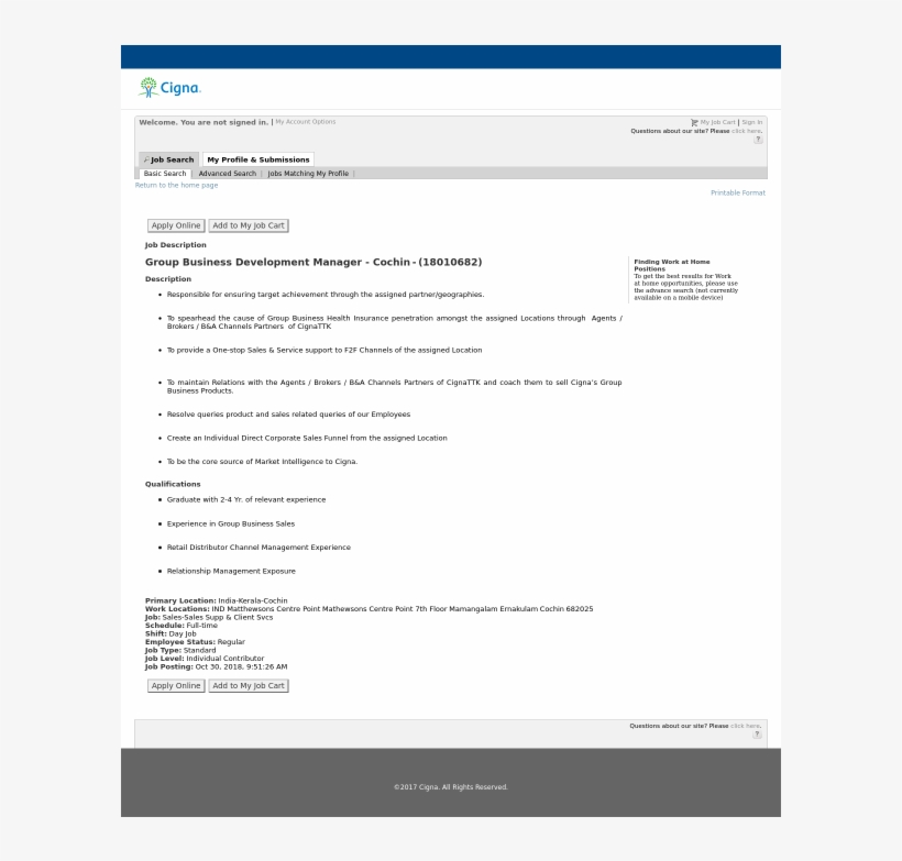 Cigna - Chennai, transparent png #6324173