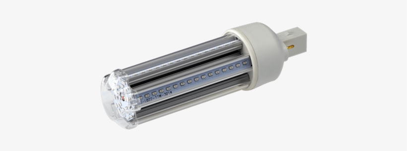 Led Corn Bulb G24 11w - Light-emitting Diode, transparent png #6324588