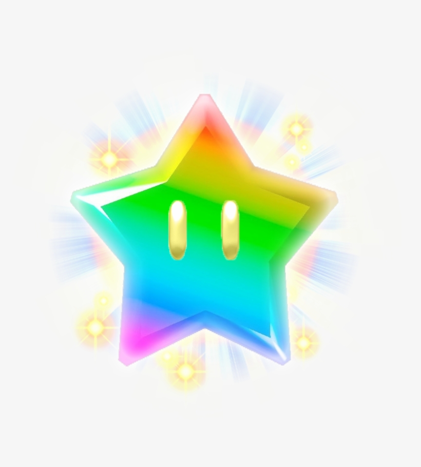 Rainbowstar Sm64s - Portable Network Graphics, transparent png #6325181