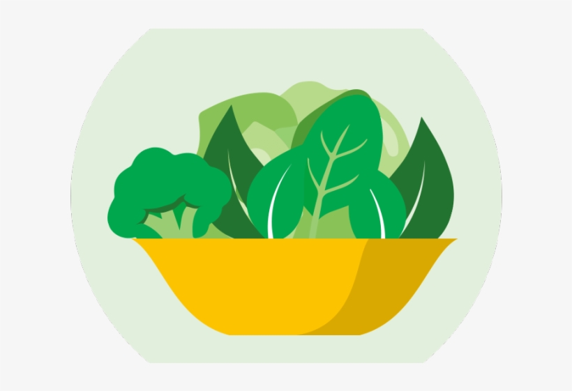 Salad Clipart Mix Vegetable - Vegetable, transparent png #6325666