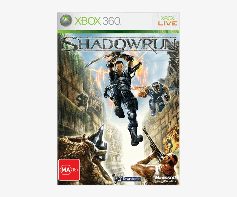 Shadowrun Xbox 360, transparent png #6325855