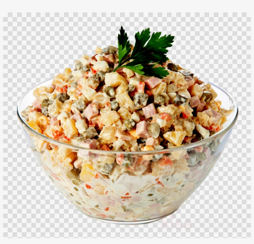 Olivier Salad Clipart Olivier Salad Stock Photography - Olivier Salad, transparent png #6326113