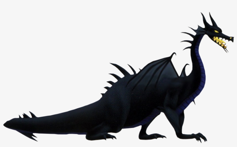 Maleficent- Dragon Form Kh - Kingdom Hearts Maleficent Dragon, transparent png #6326486